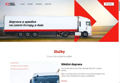 West Cargo Spedition, s.r.o. nabízí práci na pozici Referent/ka logistiky v obci Litomyšl