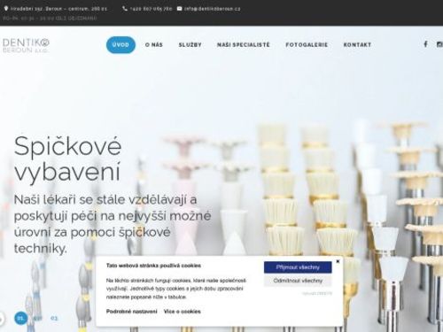 Zubní ordinace Dentako Beroun s.r.o. - MDDr. Karolína Kováříková, MDDr. Kateřina Markovcková, MDDr. Zuzana Fialová, MDDr. Alena Pániková, MDDr. Martina Vaculíková