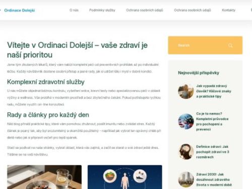 Praktický lékař pro dospělé - MUDr. Sylvie Dolejší