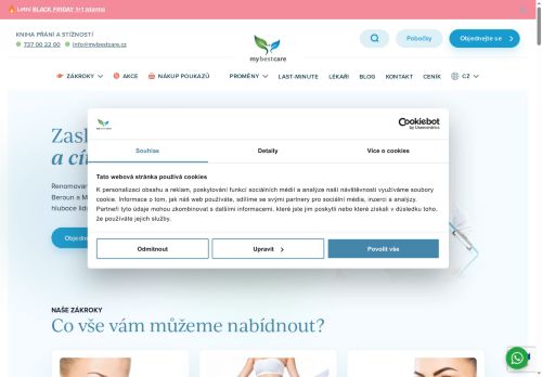 Zobrazit webové stránky Klinika estetické medicíny - My Best Care s.r.o.