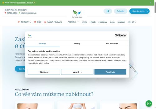 Zobrazit webové stránky Klinika estetické medicíny - My Best Care s.r.o.