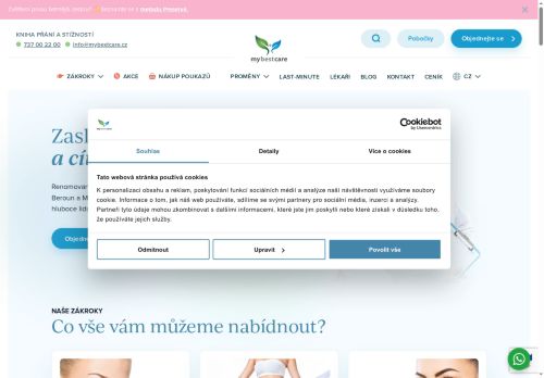 Zobrazit webové stránky Klinika estetické medicíny - My Best Care s.r.o.