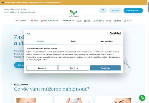 Zobrazit webové stránky Klinika estetické medicíny - My Best Care s.r.o.