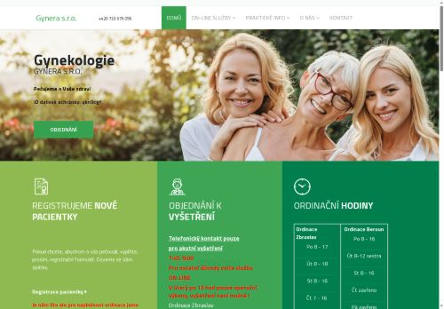 Zobrazit webové stránky Gynekologie Gynera s.r.o.