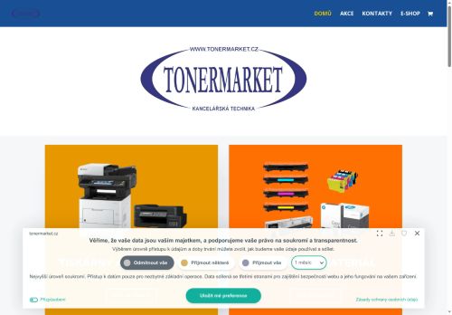 TONERMARKET s.r.o. nabízí práci na pozici Prodavač/ka v obci Vyškov