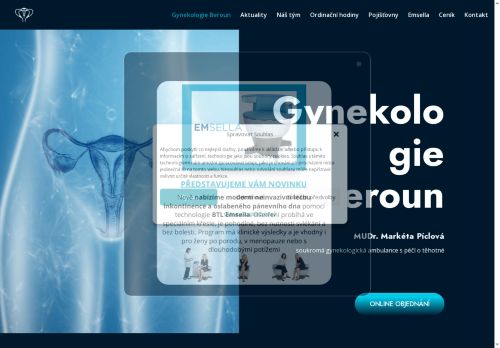 Zobrazit webové stránky Gynekologie - MUDr. Markéta Píclová