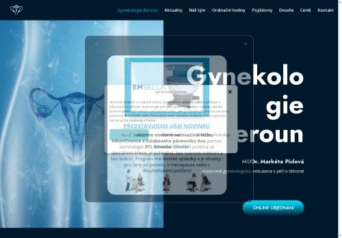 Zobrazit webové stránky Gynekologie - MUDr. Markéta Píclová