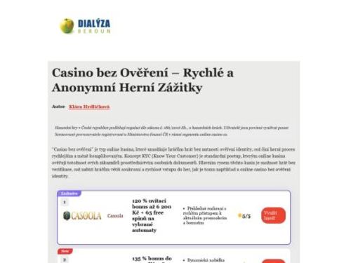 Nefrologická ambulance - Dialýza a.s.