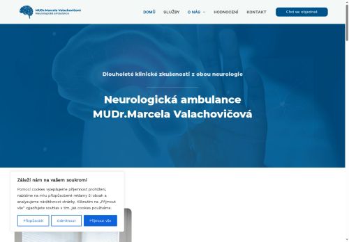 Zobrazit webové stránky Neurologická ambulance - MUDr. Marcela Valachovičová