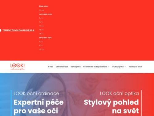 Oční ordinace Look - MUDr. Martina Micková, MUDr. Magda Bílá