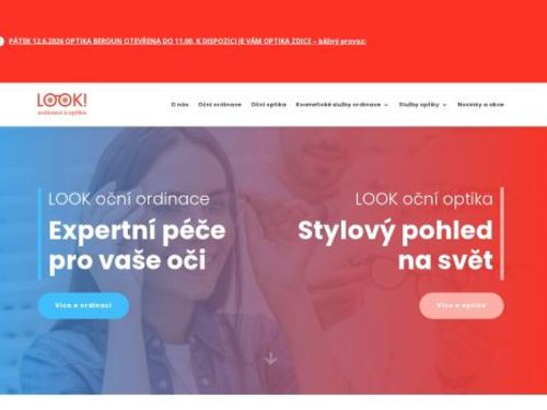 Oční ordinace Look - MUDr. Martina Micková, MUDr. Magda Bílá