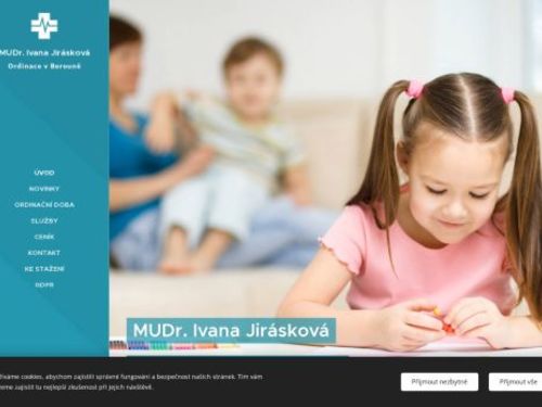 Praktický lékař pro děti a dorost - MUDr. Ivana Jirásková