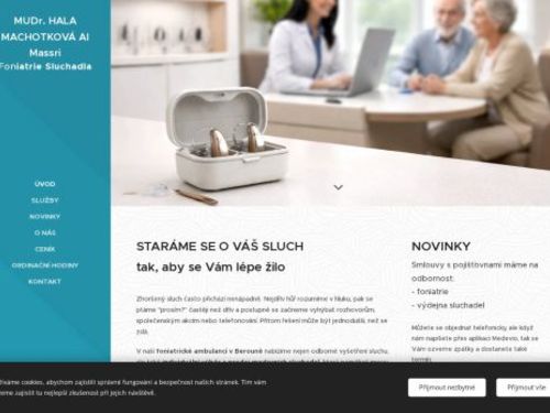 Foniatrie a audiologie Fonimed s.r.o. - MUDr. Hala Machotková