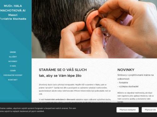 Foniatrie a audiologie Fonimed s.r.o. - MUDr. Hala Machotková