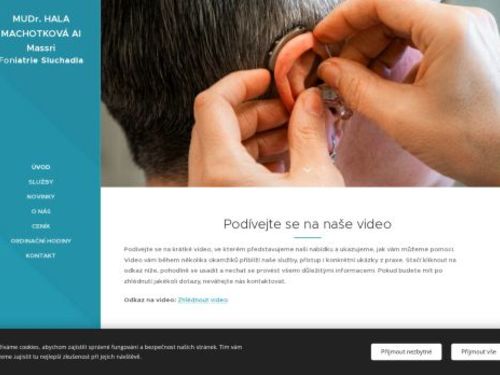 Foniatrie a audiologie Fonimed s.r.o. - MUDr. Hala Machotková