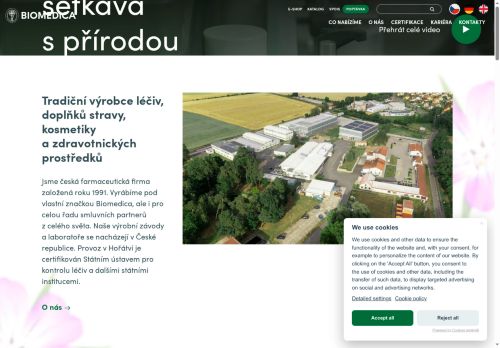 Biomedica, spol. s r.o. nabízí práci na pozici Mechanici a opraváři průmyslových strojů a zařízení v obci Hořátev