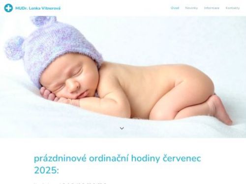 Praktický lékař pro děti a dorost - MUDr. Lenka Vitnerová