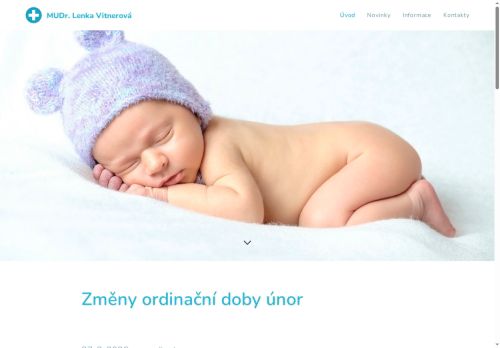 Zobrazit webové stránky Praktický lékař pro děti a dorost - MUDr. Lenka Vitnerová