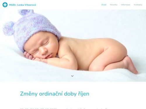 Praktický lékař pro děti a dorost - MUDr. Lenka Vitnerová