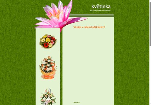 Zobrazit webové stránky Květinářství Květinka