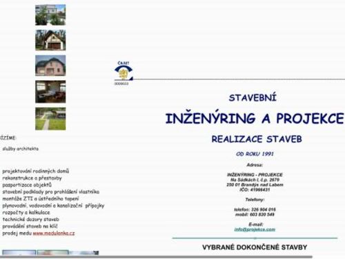 Inženýring - Projekce