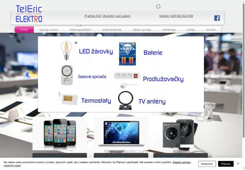 Zobrazit webové stránky TelEric Elektro