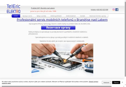 Zobrazit webové stránky TelEric, s.r.o.