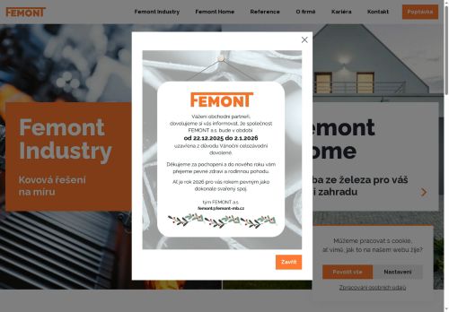 FEMONT a.s. nabízí práci na pozici Strojní mechanik, Strojní zámečník v obci Dobrovice