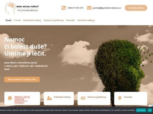 Psychiatrická ambulance - MUDr. Michal Pořický