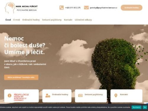 Psychiatrická ambulance - MUDr. Michal Pořický