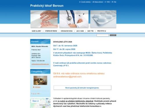 Praktický lékař pro dospělé - MUDr. Klaudia Větrovská