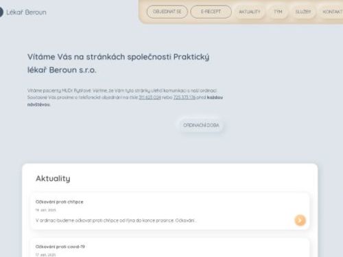 Praktický lékař pro dospělé - MUDr. Vendula Rytířová, MUDr. Lívia Turková