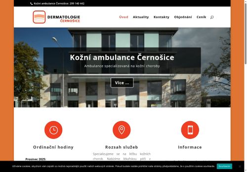 Zobrazit webové stránky Kožní ambulance - MUDr. Pavel Konrád