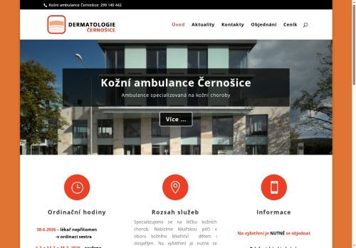 Zobrazit webové stránky Kožní ambulance - MUDr. Pavel Konrád