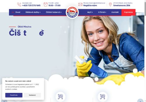 Miloslav Mleziva nabízí práci na pozici Uklízeči - Pracovníci úklidu v obci Beroun