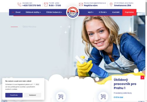 Miloslav Mleziva nabízí práci na pozici Uklízeči - Pracovníci úklidu v obci Beroun