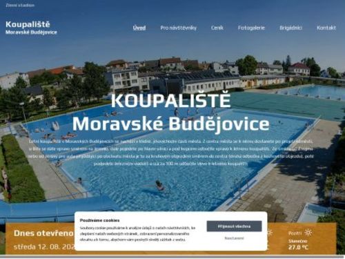 Koupaliště Moravské Budějovice