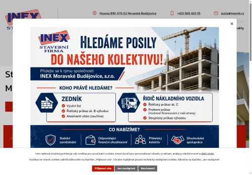 Zobrazit webové stránky Inex MB
