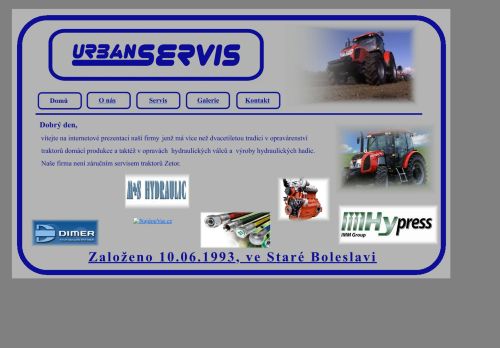 Zobrazit webové stránky Urbanservis
