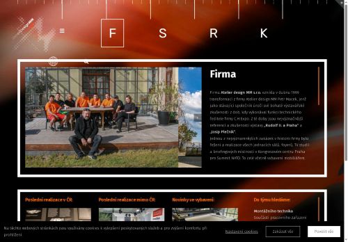 Zobrazit webové stránky Atelier design MM, s.r.o.