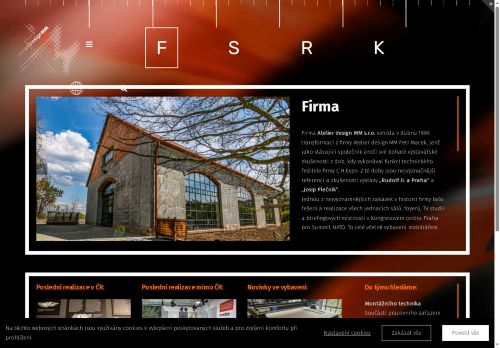 Zobrazit webové stránky Atelier design MM, s.r.o.