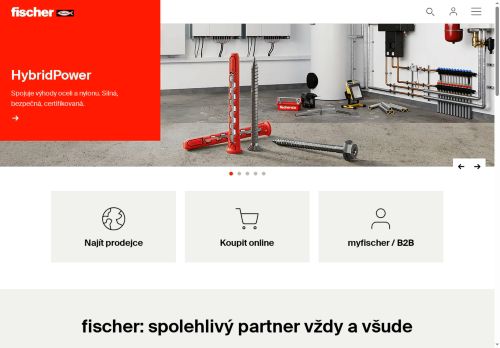 Zobrazit webové stránky fischer international, s.r.o.