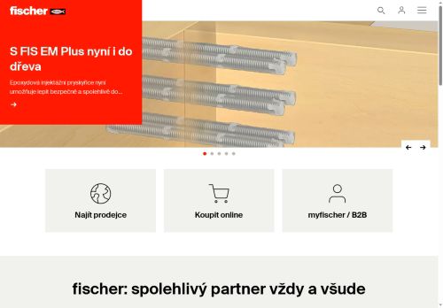 Zobrazit webové stránky fischer international, s.r.o.