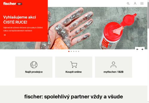 Zobrazit webové stránky fischer international, s.r.o.