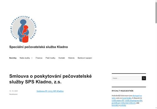 Zobrazit webové stránky Speciální pečovatelská služba