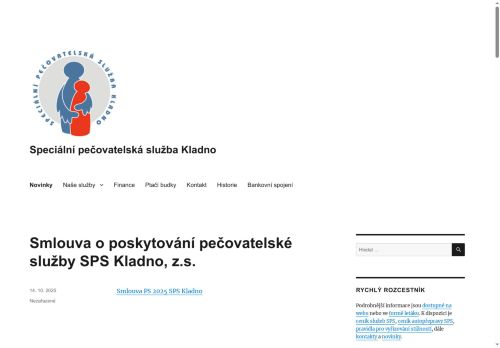 Zobrazit webové stránky Speciální pečovatelská služba