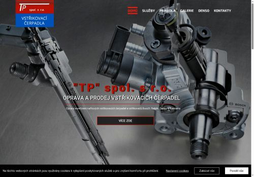 Zobrazit webové stránky TP, spol. s r.o.