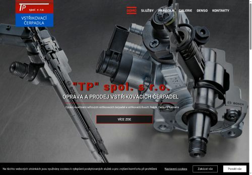 Zobrazit webové stránky TP, spol. s r.o.