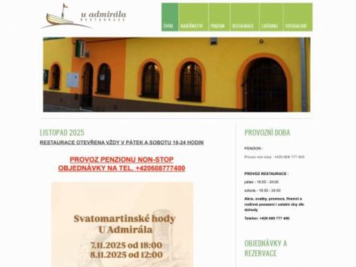 Catering U Admirála