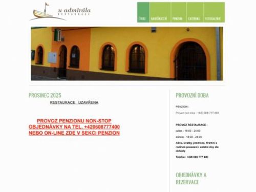 Catering U Admirála